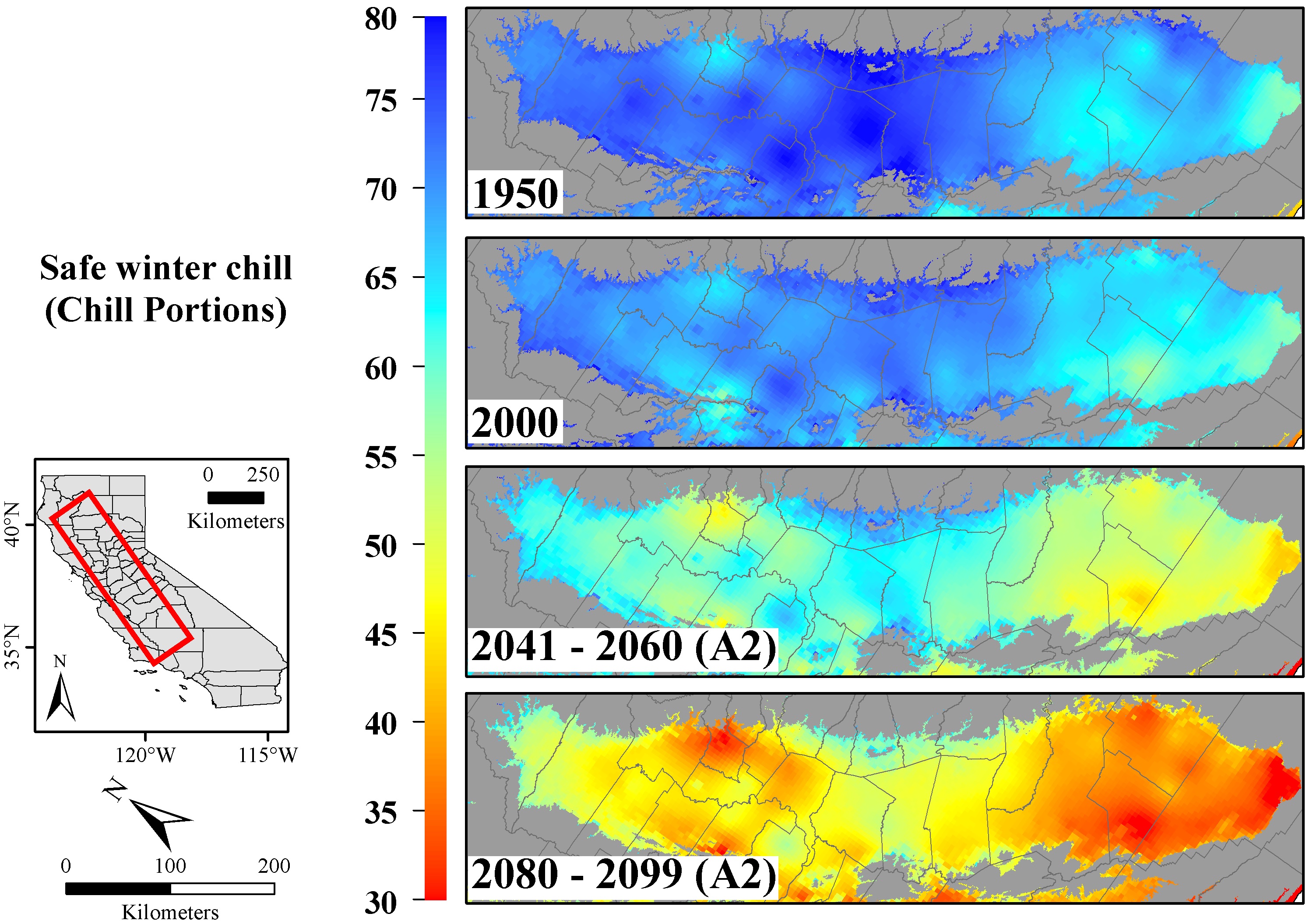 Winter chill prospects for California’s Central Valley